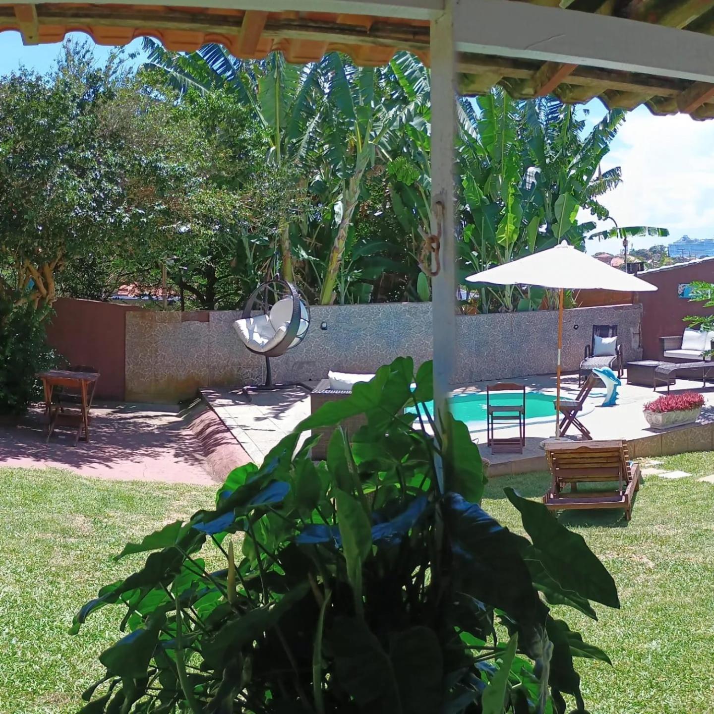 Quarto Duplo com Vista do Jardim