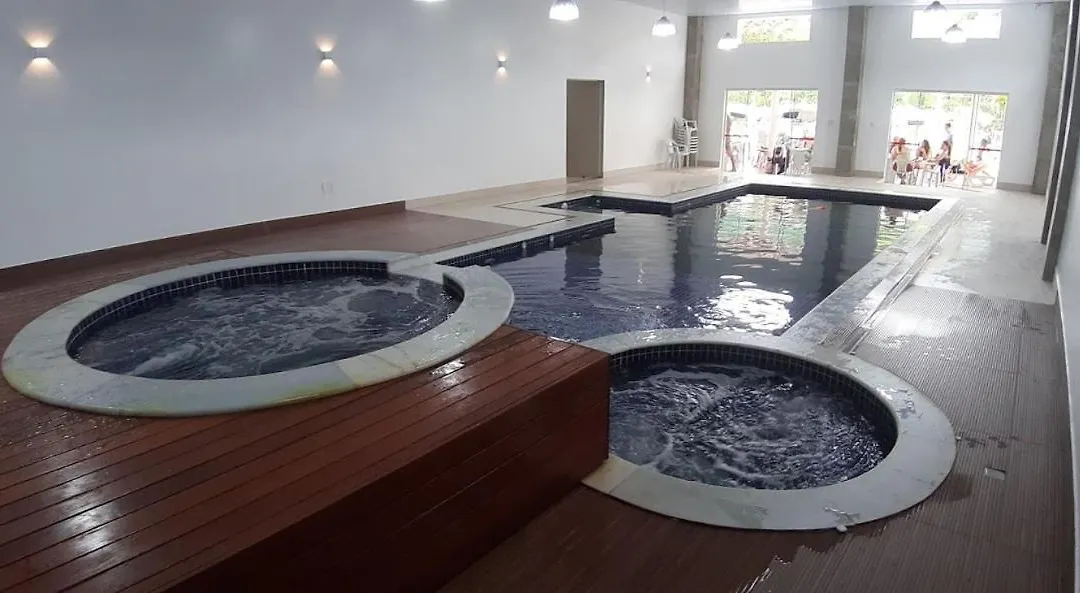 FLAT CAVALINHO BRANCO com PISCINA AQUECIDA 402 - 5 min da Praça-1