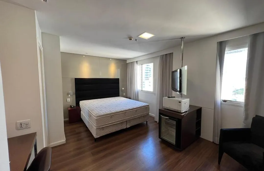 My House Sp Executive Vila Olimpia - Proximo Ao Hospital Sao Luis E Shopping Jk Iguatemi Flat Particular Dentro Do Hotel-1