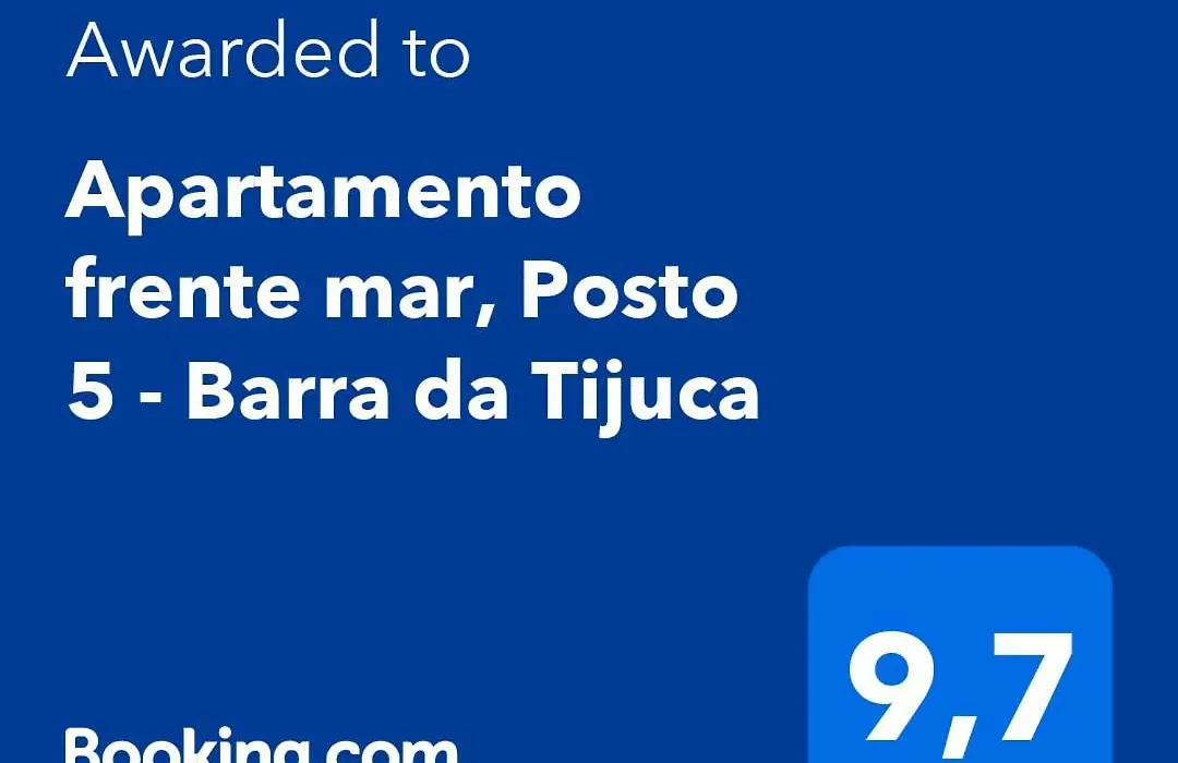 Apartamento frente mar, Posto 5 - Barra da Tijuca-1