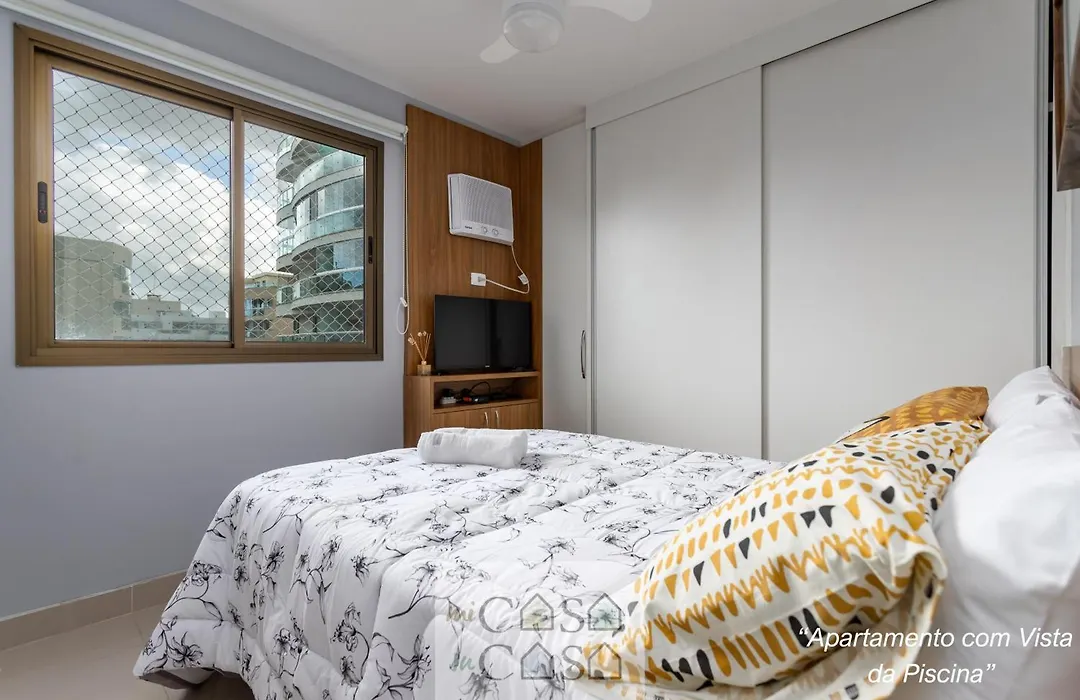 2 Apartamentos Individuais De 3 Quartos Com Estacionamento Em Condominio Com Portaria 24H, Sauna E Parquinho Infantil - Apartamento Com Ar Condicionado, Smartv, Wi-Fi 120 Mbps E Cozinha Completa-1