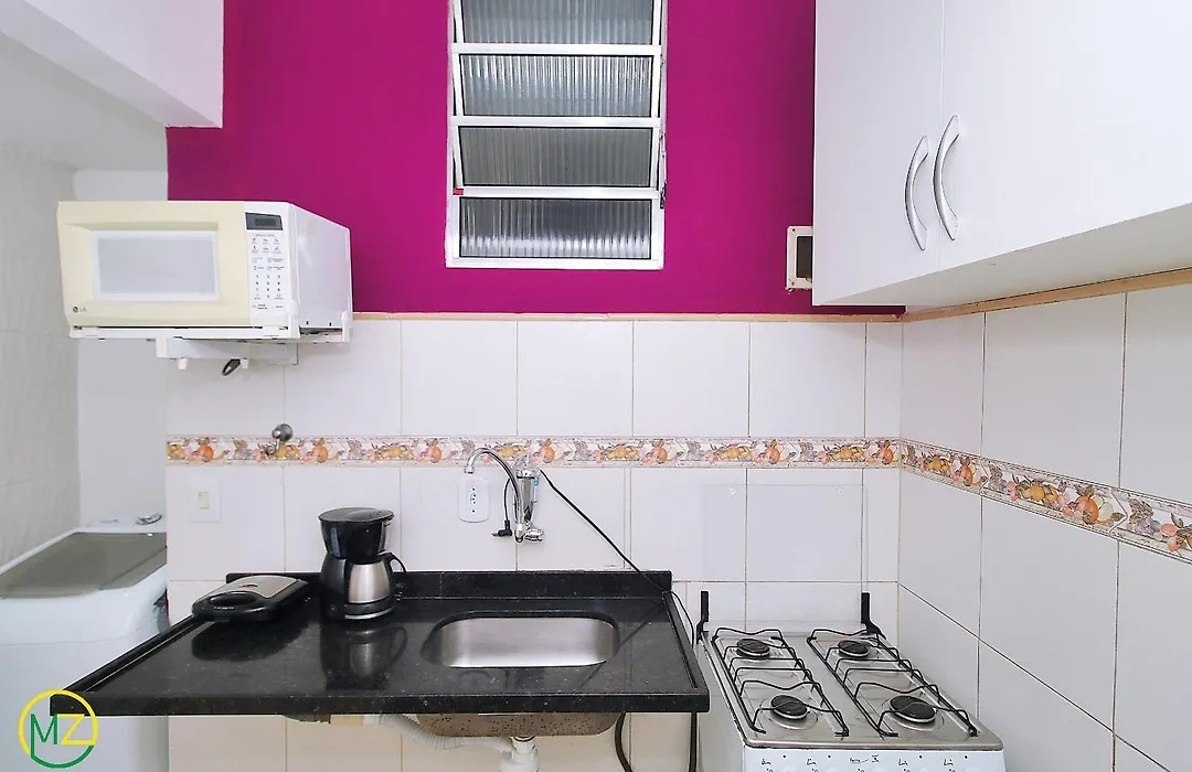 Studio econômico com vista mar em Copacabana-1