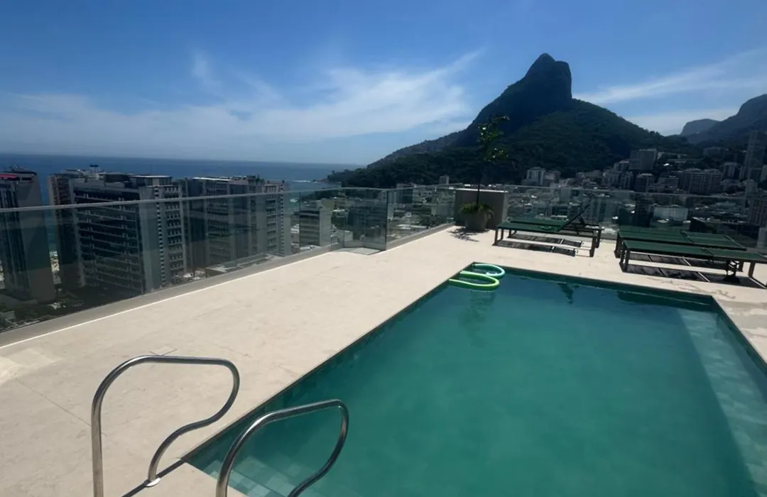 Leblon - Top Flat Leblon, Academia Vista Mar, Sauna e Arrumação Diária - True Rio-1