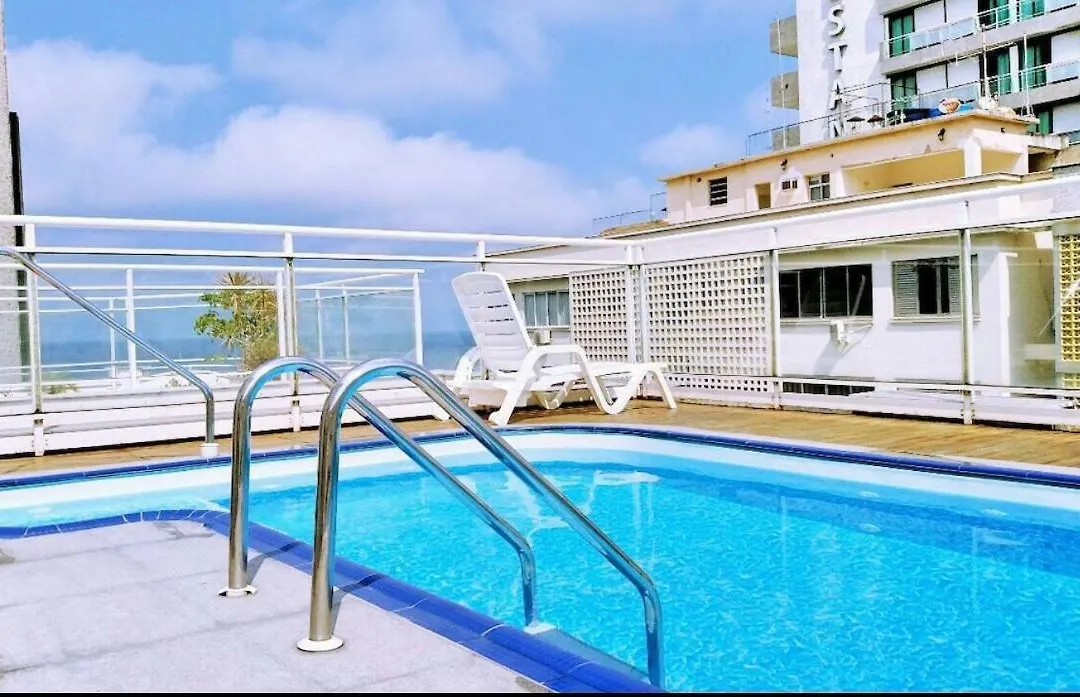Residencial Com Servicos 45 Metros Decorado Com Sala, Suite E Cozinha, Vista Parcial Do Mar, Na Quadra Da Praia De Copacabana-1