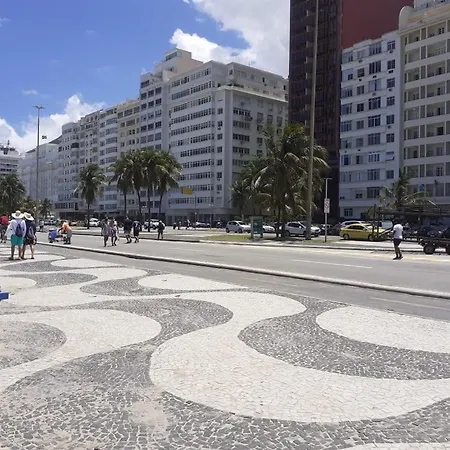 Apartamentos Copacabana Ampla Vista Mar-2