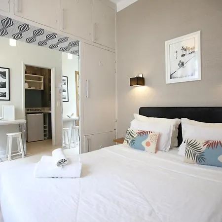 Unhotel - Charmoso Studio No Leblon, Entre A Praia E Rua Dias Ferreira-3