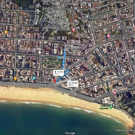 Elegant Studio Vista Lateral Mar Ipanema Best Locatlon-3