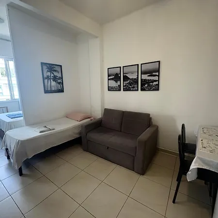 Studio Com Entrada Na Av Atlantica Praia De Copacabana, Proximo De Ipanema, Ar , Wi-Fi E Netflix, Pauloangerami Aa3806-3