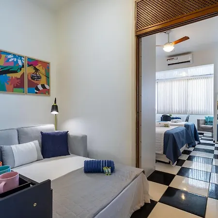 Apartamento Em Copacabana 1 Quarto Com Vista Mar Perto Da Praia-2