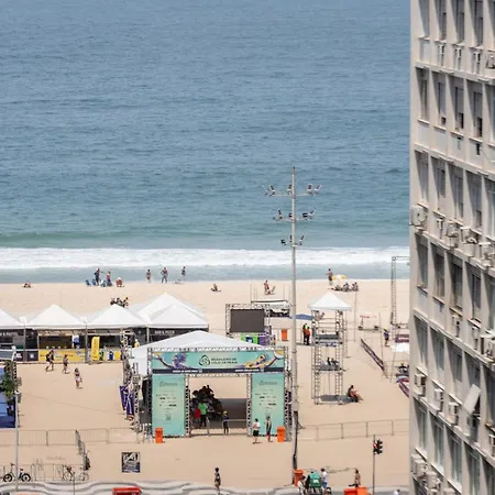 Apartamento Em Copacabana 1 Quarto Com Vista Mar Perto Da Praia-3