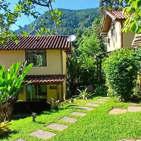 Chalé Bonito Paraty - Acomodações Privativas - Natureza - Wi-fi - TV - Garagem-2