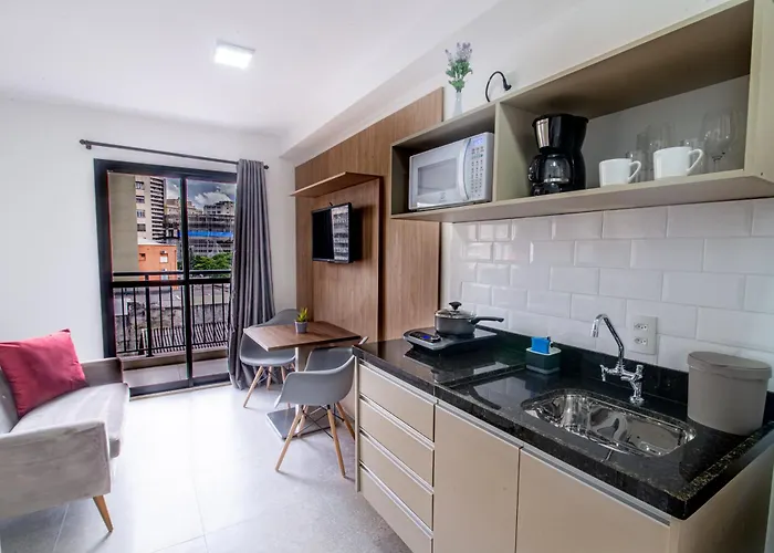 360 Suites Bom Retiro - Apartamentos Mobiliados San Paolo