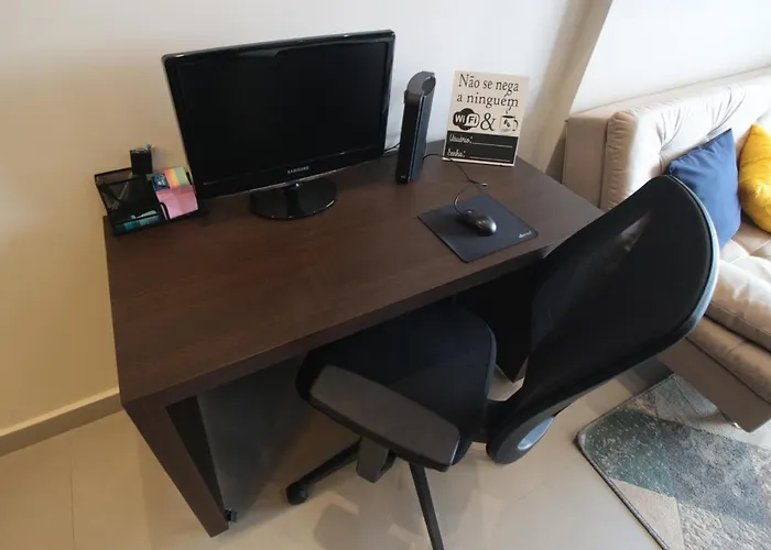 Flat 2211 - Guarulhos Aeroporto - Wi-Fi - Estacionamento - Home Office - Shoppings
