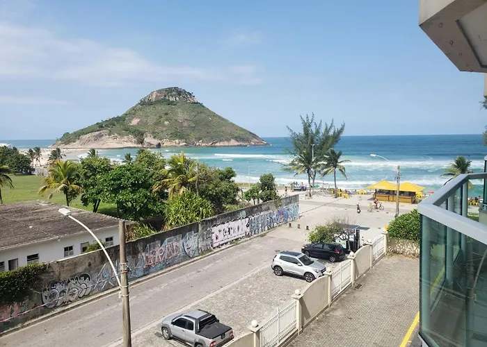 Flat Vista Mar Na Praia Da Macumba Rio de Janeiro
