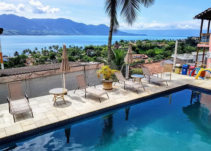 Flat Vista Mar C Piscinas Aparthotel Ilhabela