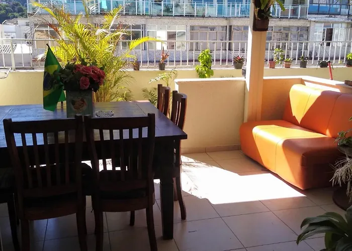 Quarto Em Cobertura Com Vista Para O Mar 1 Rio de Janeiro che accetta animali