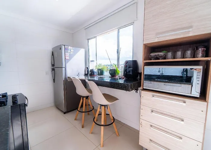 Ap 85M2 , 2Qts Com Suite , Estacionamento, Cozinha Completa , Wi-Fi 500Mb , Jr Catito Brasilia