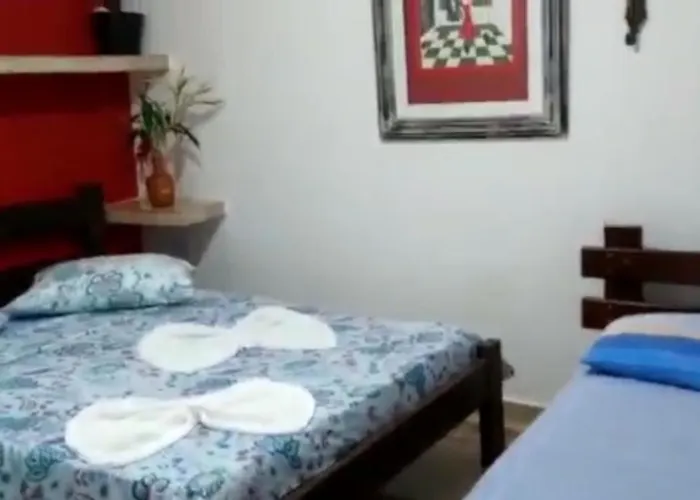 Suíte 9 com piscina e wi-fi em Caraguatatuba
