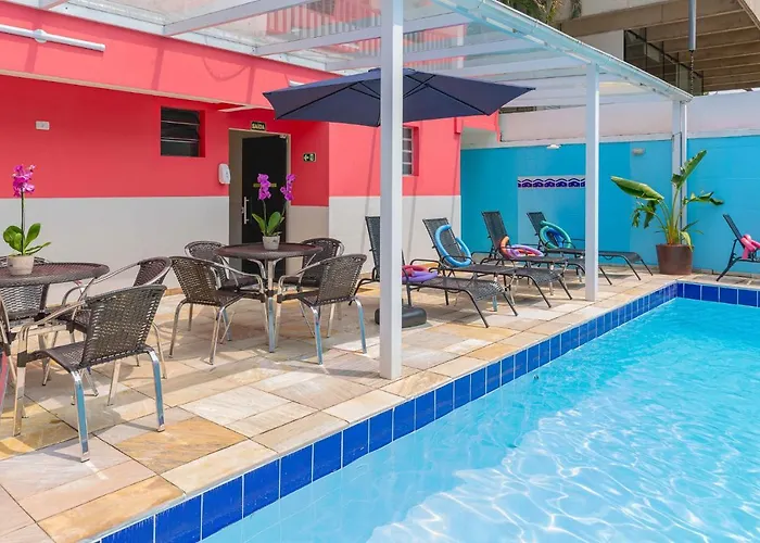 Pousada Sol da Enseada Guarujá Inn - Piscina Aquecida
