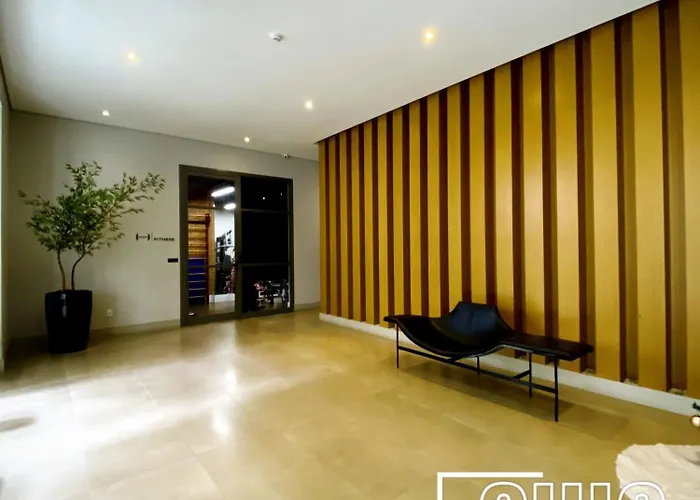 Chic Blue Design Com Vaga De Garagem Apartamento São Paulo aceita animais de estimação