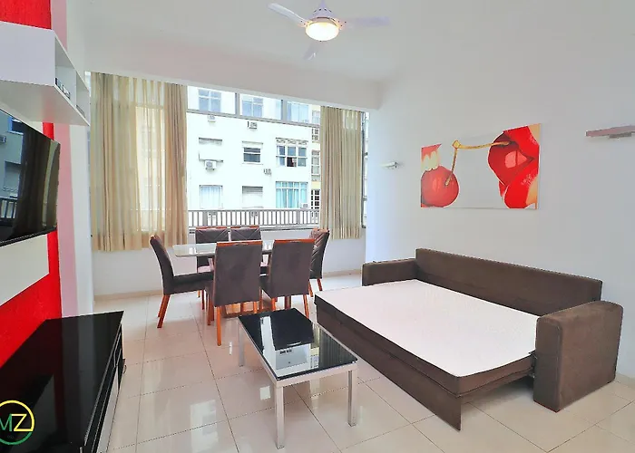 Moderno 3 Quartos Com Vista Mar No Posto 6 Rio de Janeiro acceptant les animaux