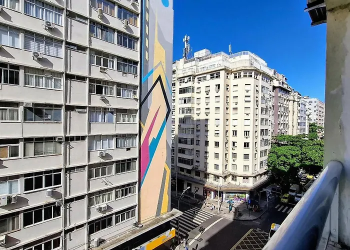 Design Copacabana - 4 Hospedes, Praia E Conforto! Rio de Janeiro aceita animais de estimação