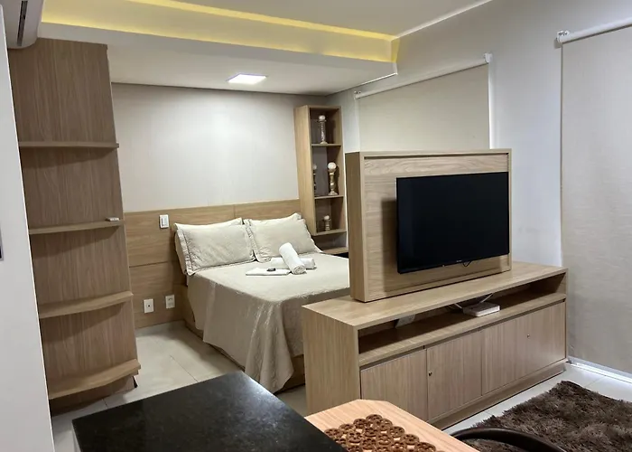 Pet friendly Flat Duo Jk. Lindo E Completo Apartment Sao Jose do Rio Preto 
