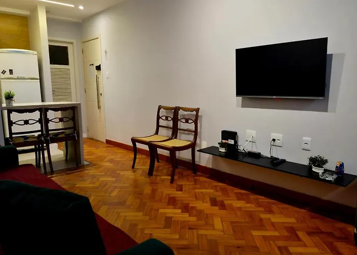 Apartamento Copacabana - 400M Da Praia - 2 Quartos Rio de Janeiro aceita animais de estimação
