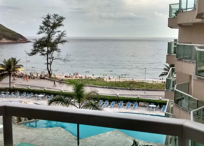Flat Villa Del Sol-Praia Da Macumba Rio de Janeiro aceita animais de estimação